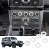 Bekantogy Car Air Conditioner Switch Button Knob Cover Compatible with