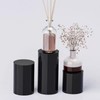 Mcoser Acrylic Cylinder Display Stand 3*5CM Black Solid Acrylic Display