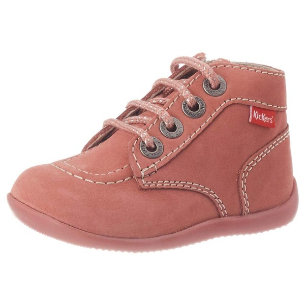 Kickers Bonbon, Boots & Boots, Unisex Baby, Light pink