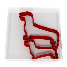 Dachshund Dog Set of 2 Value Cookie/Fondant Cutters Pair 5CM + 8CM