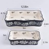 Wisenvoy Baking Dish Ceramic Bakeware Sets Lasagna Pan 2-pcs Casserole