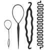 Set de 4/9 PCS Topsy Tail Hair Tool, Kit de