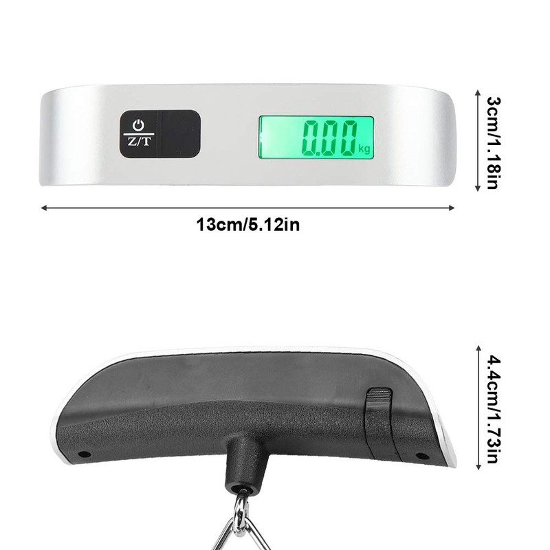 Luggage Scale, Fish Scale with Backlit LCD Display Digital Electronic