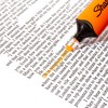 Sharpie 1912767 Clear View Chisel Tip Highlighters, Assorted Highlighter, 3-Carded,