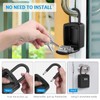 AMIR Key Lock Box, [2 Pack] Wall Mounted Key Safe