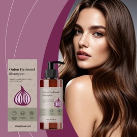 Onion Hydrolyzed Shampoo for Daily Gentle Cleansing Nourishing Hair Care Formula for Healthy Looking Scalp and All Hair Types