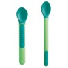 MAM Feeding Spoons & Cover Green