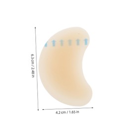 KOMBIUDA 10 Pcs Wear Heel Cushion Inserts for High Heels Portable and Comfortable Friction Shoe Stickers for Women for Foot Protection