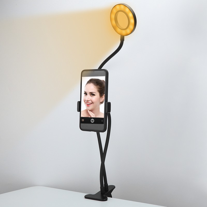 Folding LED Light High Brightness Tattoo Lamp Adjustable Clip On