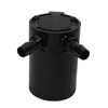 2 Port Oil Catch Can with Drain Valve 300ml Aluminum