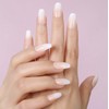 French Tip False Nails with Glue 24 Pcs Soft Gel