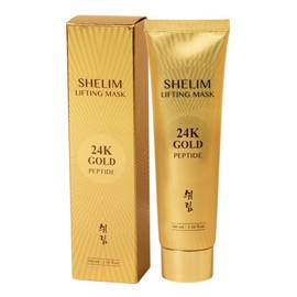 (1+1) Shirim 24K Gold Peptide Lifting Mask 100ml/Peel-off type elasticity mask / (1+1)쉬림 24K골드 펩타이드 리프팅 마스크 100ml필오프타입 탄력마스크