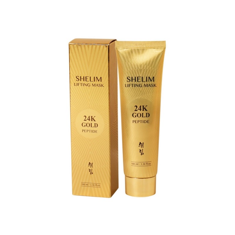 (1+1) Shirim 24K Gold Peptide Lifting Mask 100ml/Peel-off type elasticity