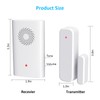 Wireless Door Chime, Door Open Sensor Alarm When Entry Business/Office/Store