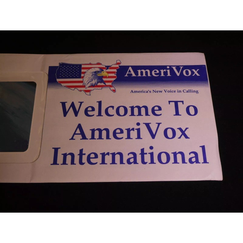 Satellite - $20 AmeriVox International Phone Card