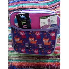 2 ARCTIC ZONE 4pc Insulated Lunch Carrier Bag w/ Front Pocket & Handle BPA FREE