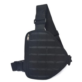 UAYESOK MOLLE Tactical Chest Rig Bag - Durable Crossbody Pack for Outdoor Adventures & Everyday Carry, Quick-Release Buckle