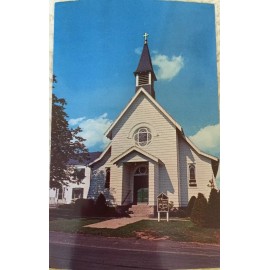 Vintage ST. Therese R. C. Church Stony Creek, Conn. Post Card Unposted