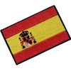 Spain Flag Embroidered Patch Spanish Iron On Sew On National