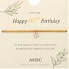 Ardú Happy Birthday Bracelet - Beaded Stainless Steel Bracelet with