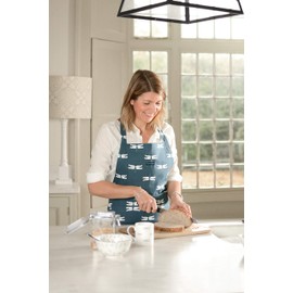 Sophie Allport - Dragonfly Unisex Adult Kitchen Apron, 100% Cotton, with Adjustable Neck Strap and Front Pocket