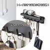 YWHWLX 6 Hooks Wall Key Holder Stainless Steel Key Hook
