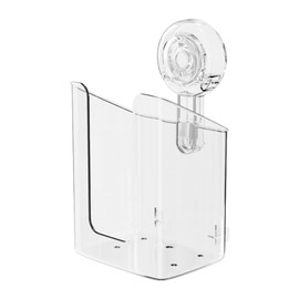 Wipe Holder for Bathroom Wall Mount | Suction Cup Wall Mounted Tissue Box Holder Flushable,Stable Toilet Wipes Holder Wipes Container for Bathroom