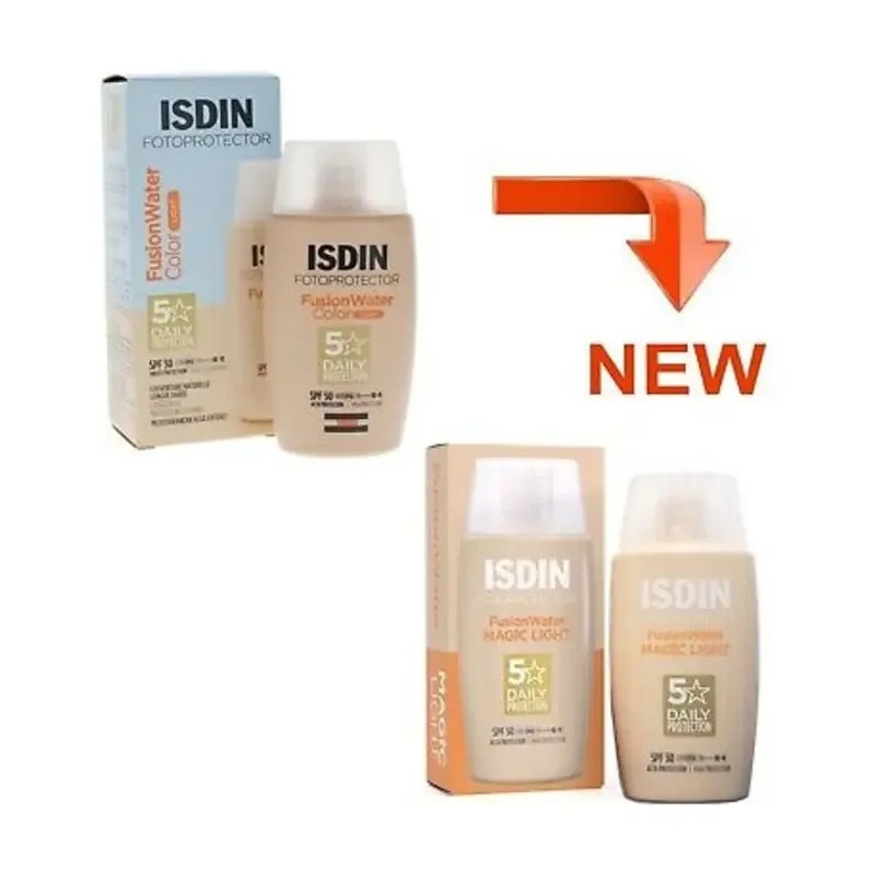 Fotoprotector magic Light Fusion Water Spf50+ 50ml Isdin