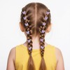 Mini Butterfly Hair Clips 20Pcs Tiny Glitter 90s Hair Claws
