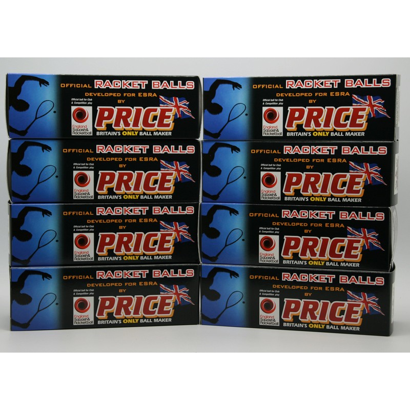 Price - 2-point top player racket balls, black