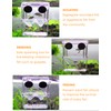 Tiberham Fish Breeding Box, Acrylic Floating Fish Hatchery Isolation Box,