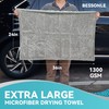 BESSONLE Car Drying Towels Extra Large Super Absorbent，1300 GSM Microfiber