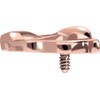 PIERCINGLINE Titanium Screw Attachment with External Thread 0.9 mm Octopus