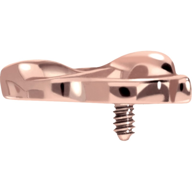 PIERCINGLINE Titanium Screw Attachment with External Thread 0.9 mm Octopus