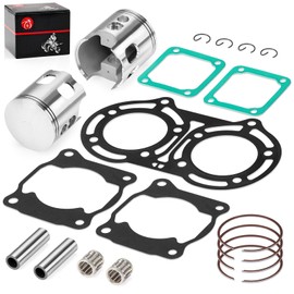 64.75mm Big Bore Forged Piston Ring Set & Gaskets Kit for Yamaha Banshee 350 YFZ350 1986-2006 2GU-11631-00-94