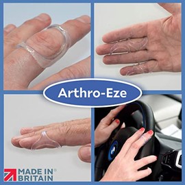 ArthroEze ArthroEze Oval Clear Finger Splint For Finger Arthritis - Mallet Finger - Hypermobility - Swan Neck - Boutonniere Deformity Size 9.5-60.9mm CIRCUMFERENCE