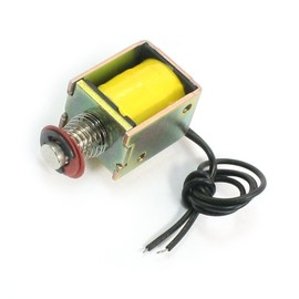 IIVVERR DC12V 1mm 150g 3mm 35g Push Pull Spring Plunger Solenoid Electromagnet (DC12V 1mm 150g 3mm 35g Electromagnetización del solenoide del émbolo del resorte de empuje