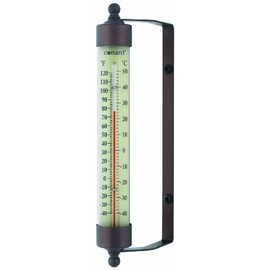 CONANT T1BP Vermont Thermometer, Bronze Patina Finish