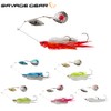 Savage Gear Da'Bush Spinnerbait (Yellow White Silver, 16cm 32g Sinking)