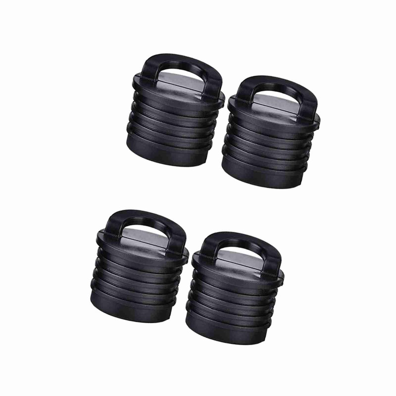 4 Pcs Boat Scupper Stopper Bungs Plugs, Drain Hole Rubbers,
