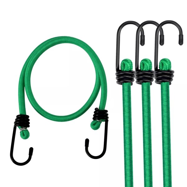 WORKPRO 24" Bungee Cord Strap 4-PACK Heavy Duty Tarp Bungie