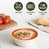 HAAGO 300 Environmentally Friendly Sugar Cane Bowls Biodegradable & Compostable