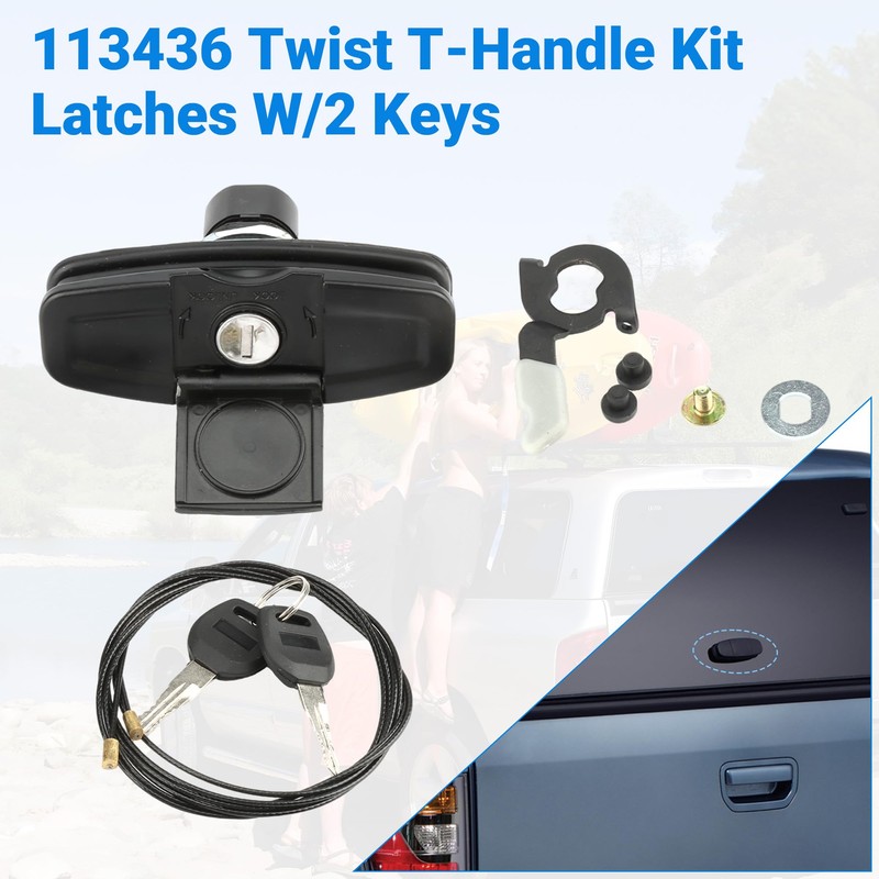 ZUDZUW 113436 Twist Handle Kit for Leer Truck Caps 100XQ,