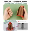 FIVEIZERO Extra Strong Upholstery Thread,Brown 1000 Meters Bonded Nylon Thread