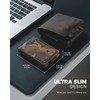 VULKIT Slim Wallet for Men Pop Up Card Holder Minimalist