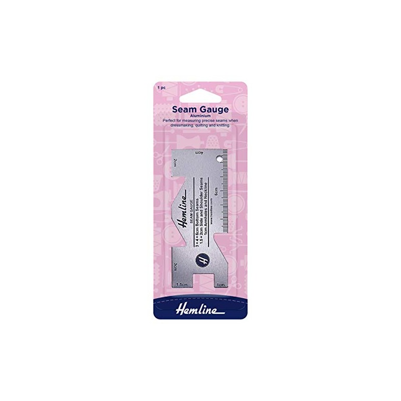 Aluminium Seam Gauge - Perfect for Measuring Precise Seams