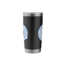 Vintage Rotary Dial Phone blue Stainless Steel Insulated Tumbler