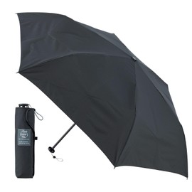 MOONBAT Urawaza Slim Folding Umbrella, 3-Second Folding, Memory Shape, Shape Stability, Plain, Hand Open, Easy Open and Close, Lightweight, Water Repellent, Stain Resistant, Rain Umbrella, UV Cut