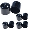 Acocony 1 3/8 Inch Rubber Cap Round Rubber End Caps