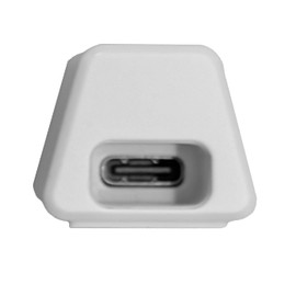 FineUsea USB-A to Type C Adapter for Razer Viper V2 Pro/DeathAdder V3 Pro/Basilisk V3 Pro Wireless Gaming Mouse and Dongle (Dongle Adapter) Black and White (White)